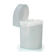 Lixeira De Pia Hide Branca 3,5 Litros