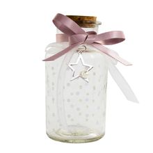 Pote De Vidro Poá Decorativo 14001