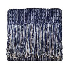 Manta Peseira Queen Tressê Marinho 60X240cm Naturalle